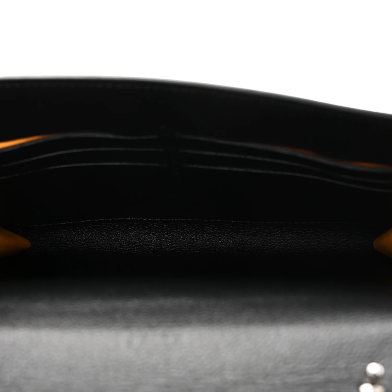 Goyardine Calfskin Chypre Wallet Pouch Black - Top Club