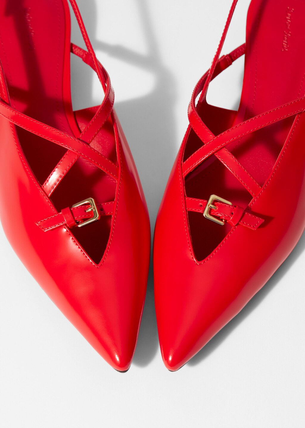 & Other Stories BUCKLED STRAPPY SLINGBACK BALLERINAS