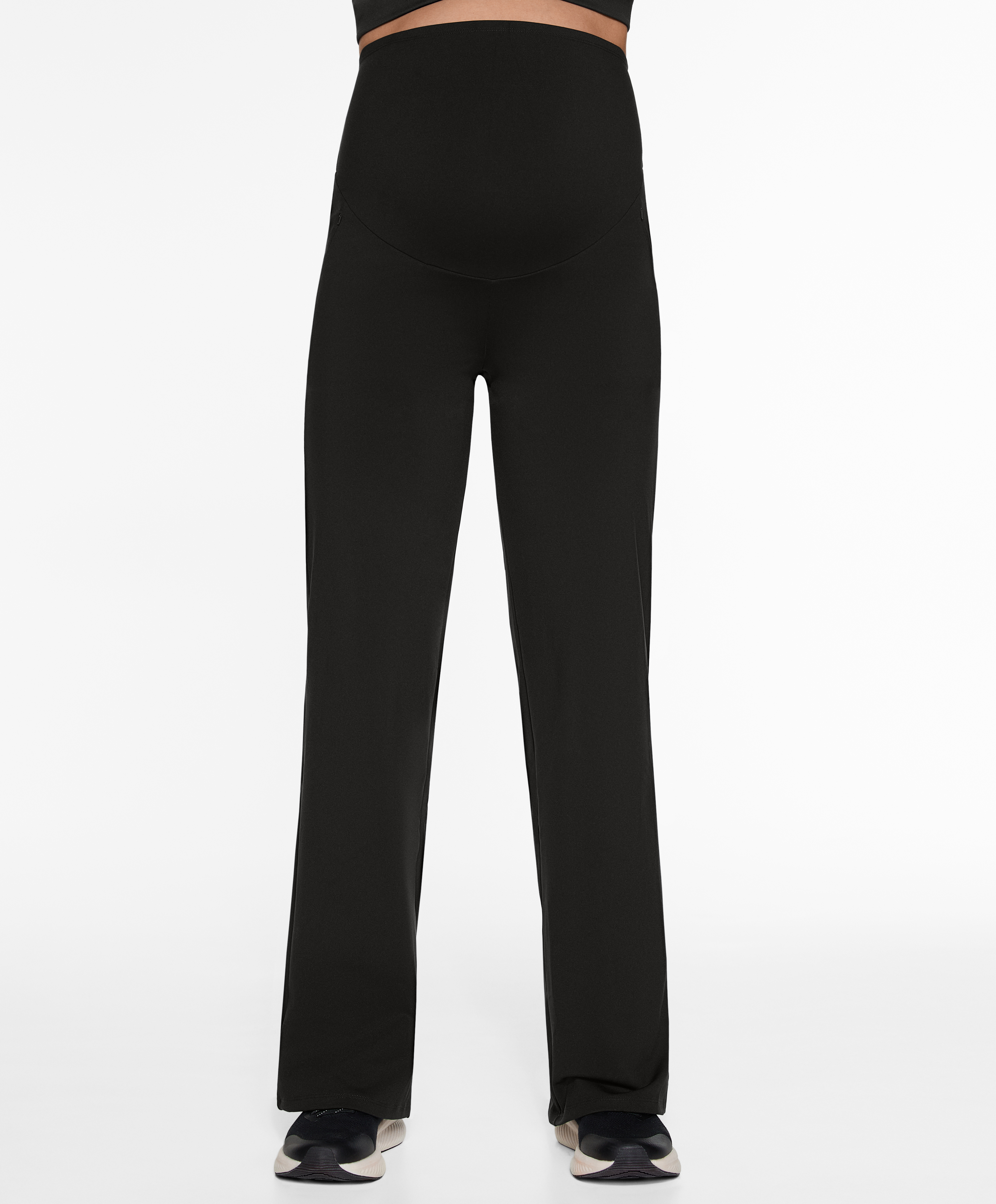 OYSHO Warm straight-leg maternity trousers