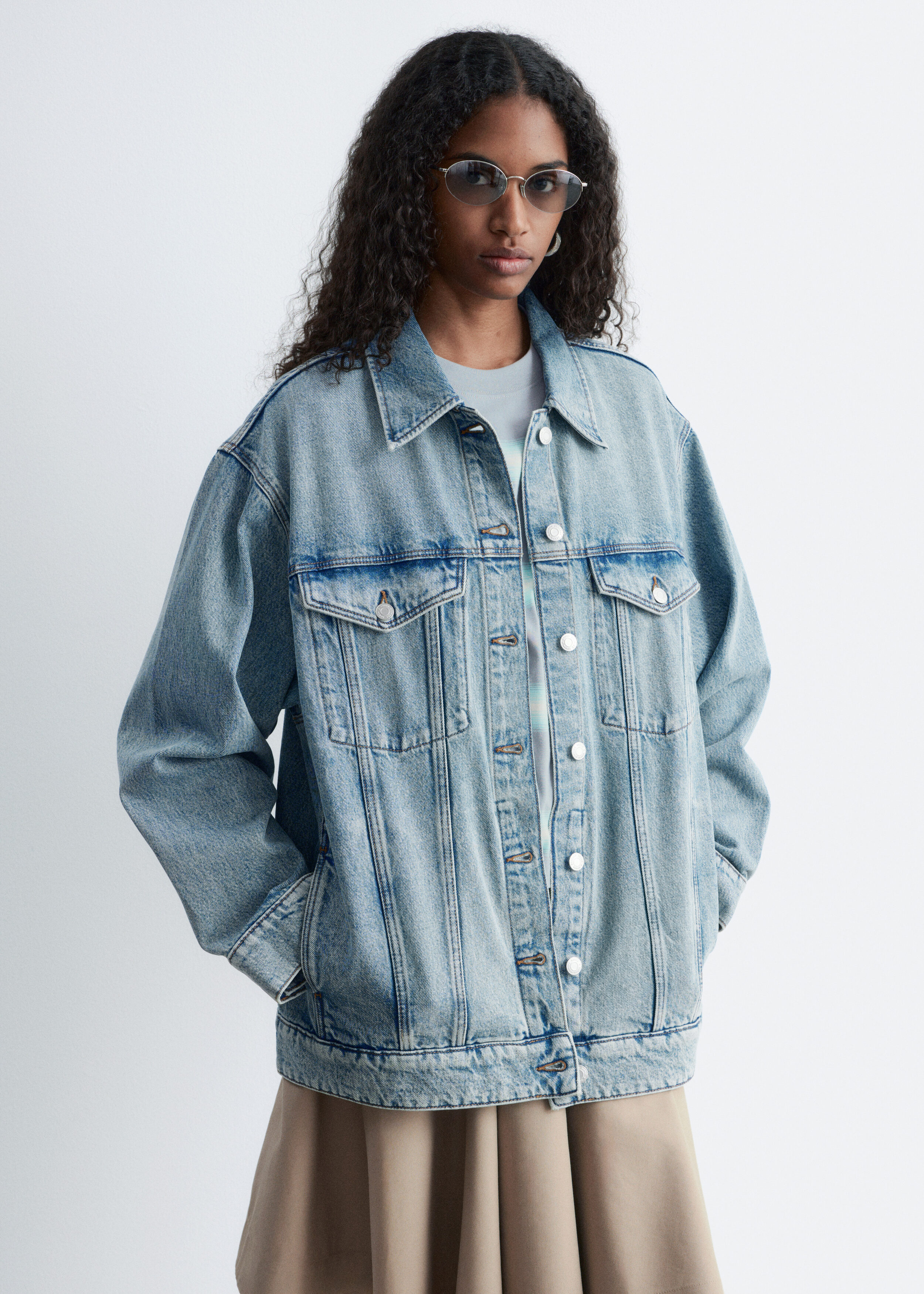 & Other Stories OVERSIZED DENIM JACKET