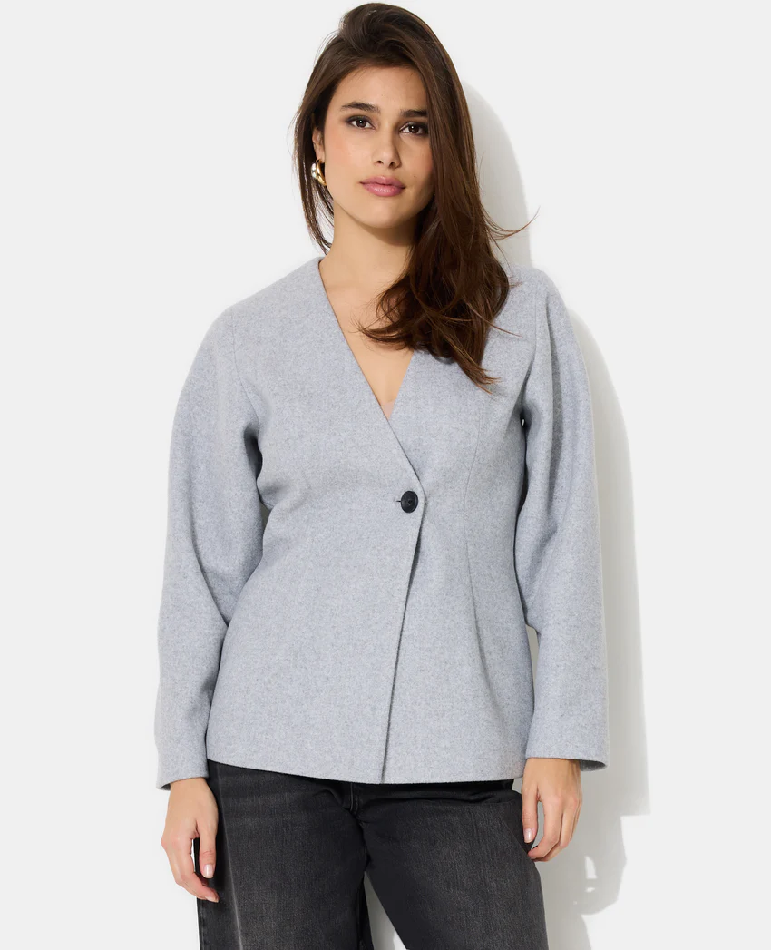 Pimkie Veste cintrée effet drap de laine