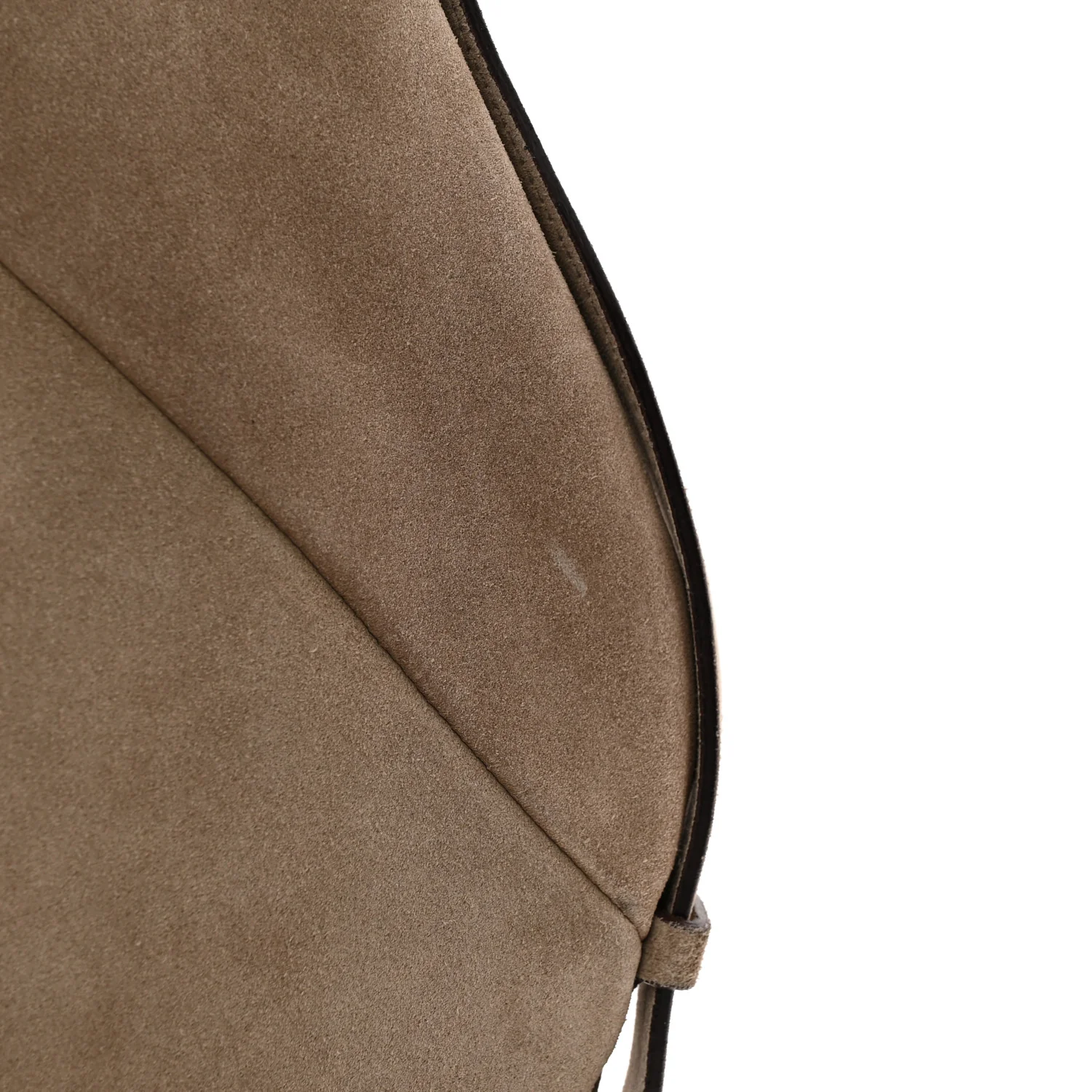 Suede Buffalo Horn Mombasa Hobo Beige - Top Club