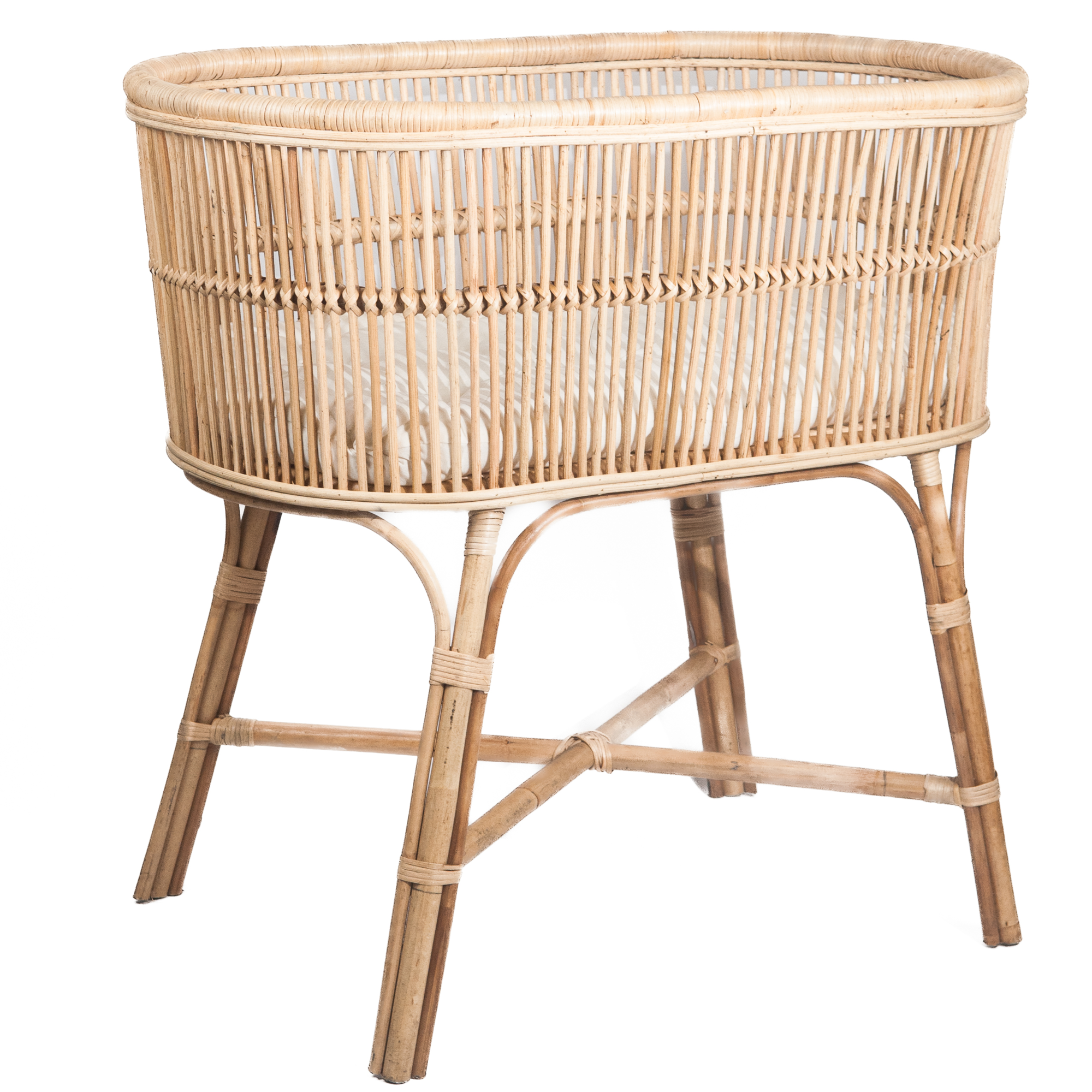 Rotan baby wieg/bedje Bayi