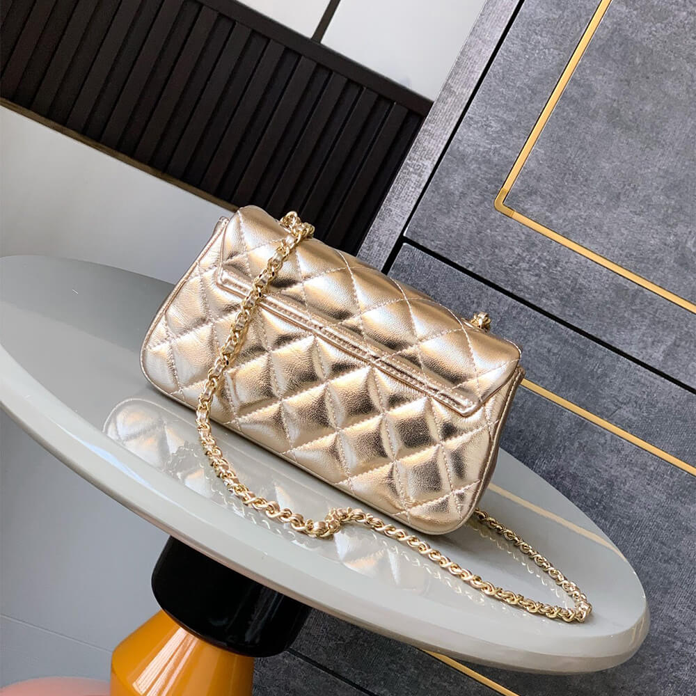 Chanel FLAP PHONE HOLDER WITH CHAIN(HIGH-END GRADE) - Top Club