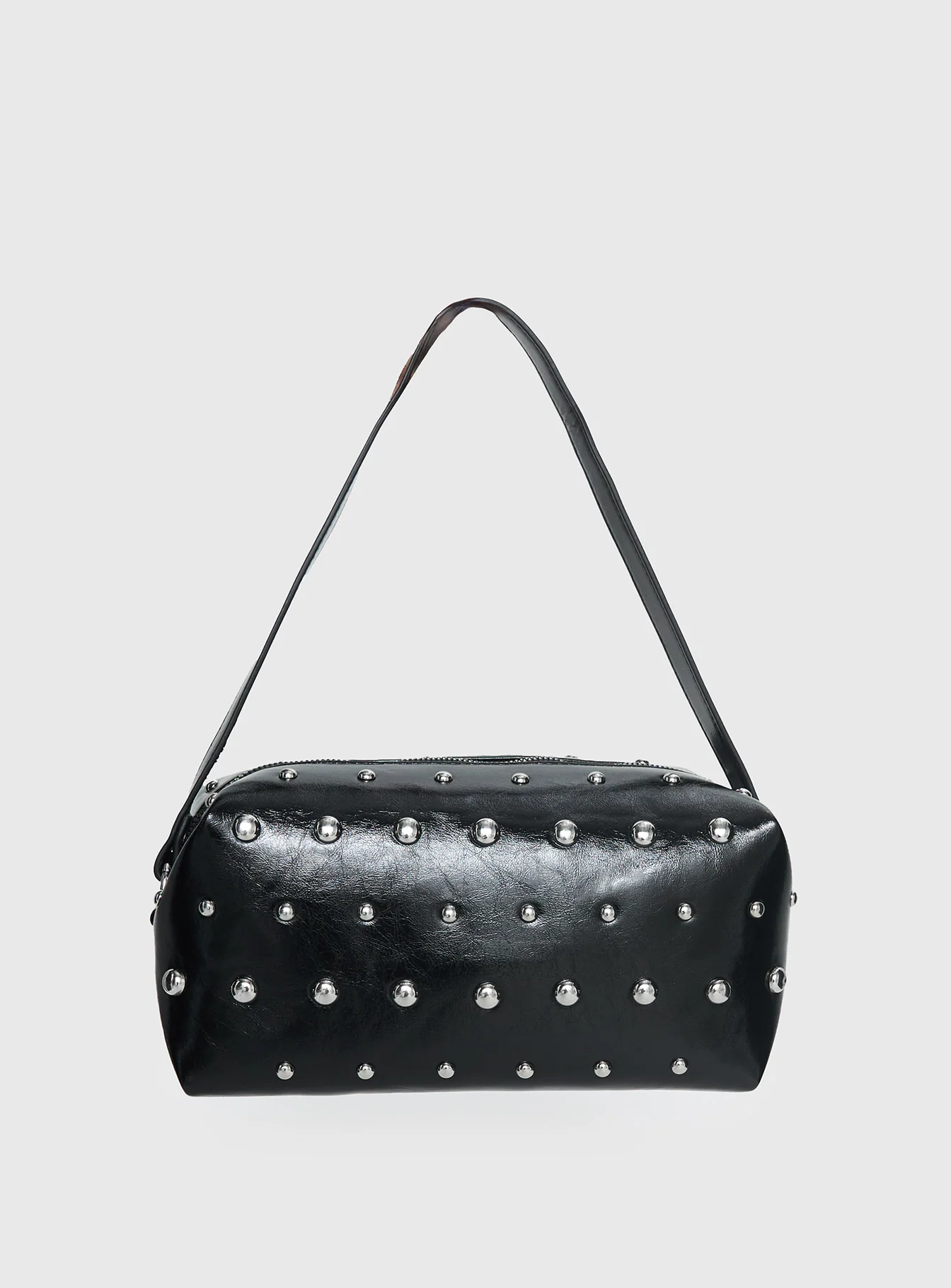 Layton Studded Shoulder Back Black