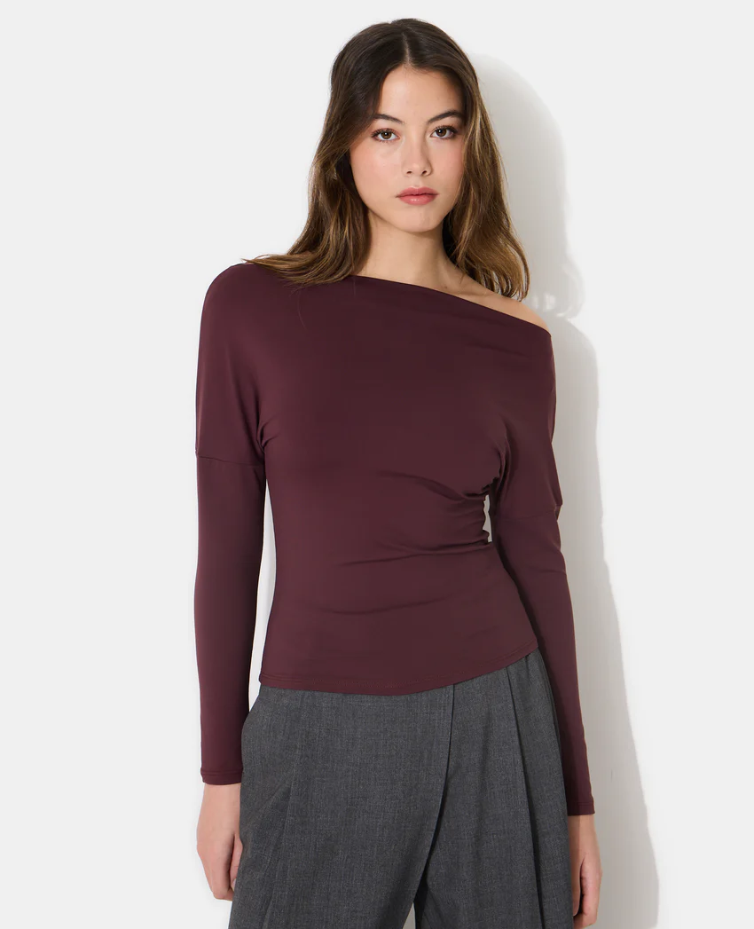 Pimkie Top manches longues avec encolure bateau