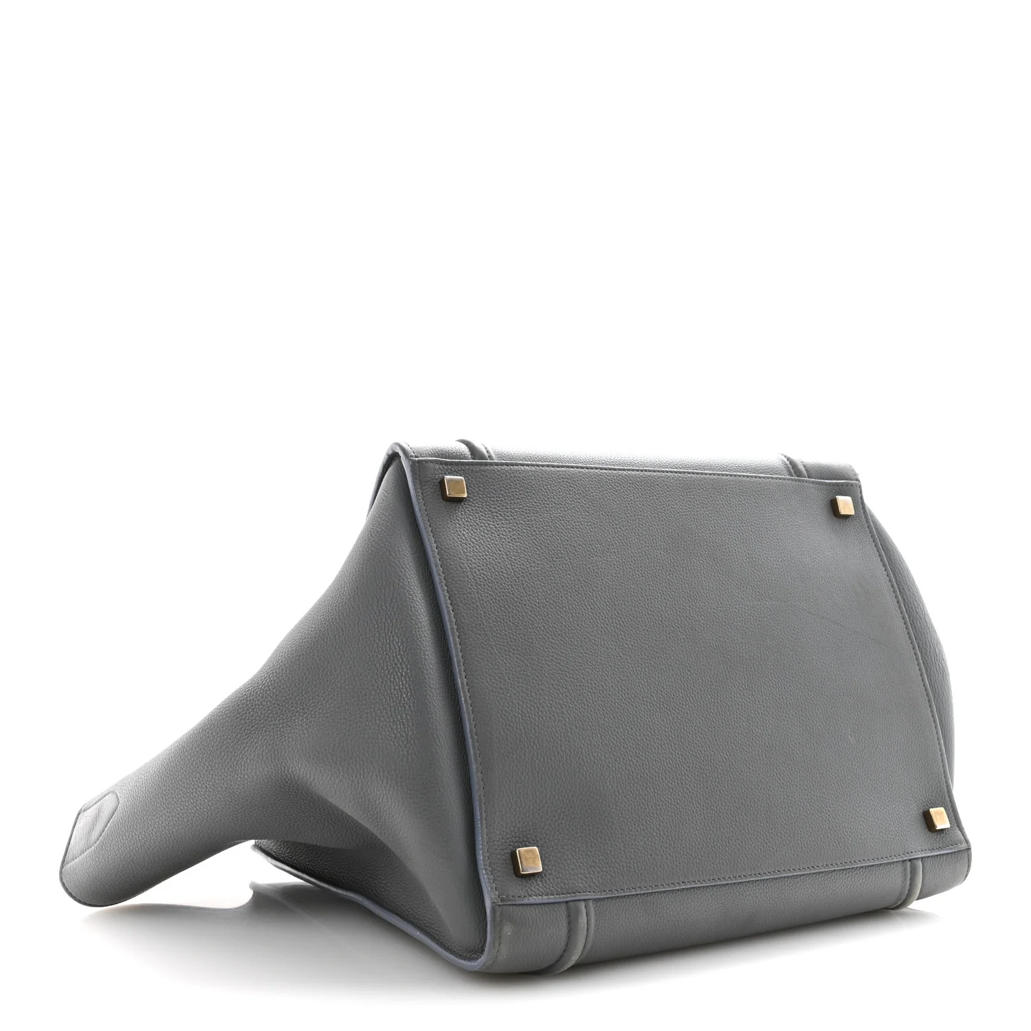 Baby Grained Calfskin Medium Phantom Luggage Kohl - Top Club