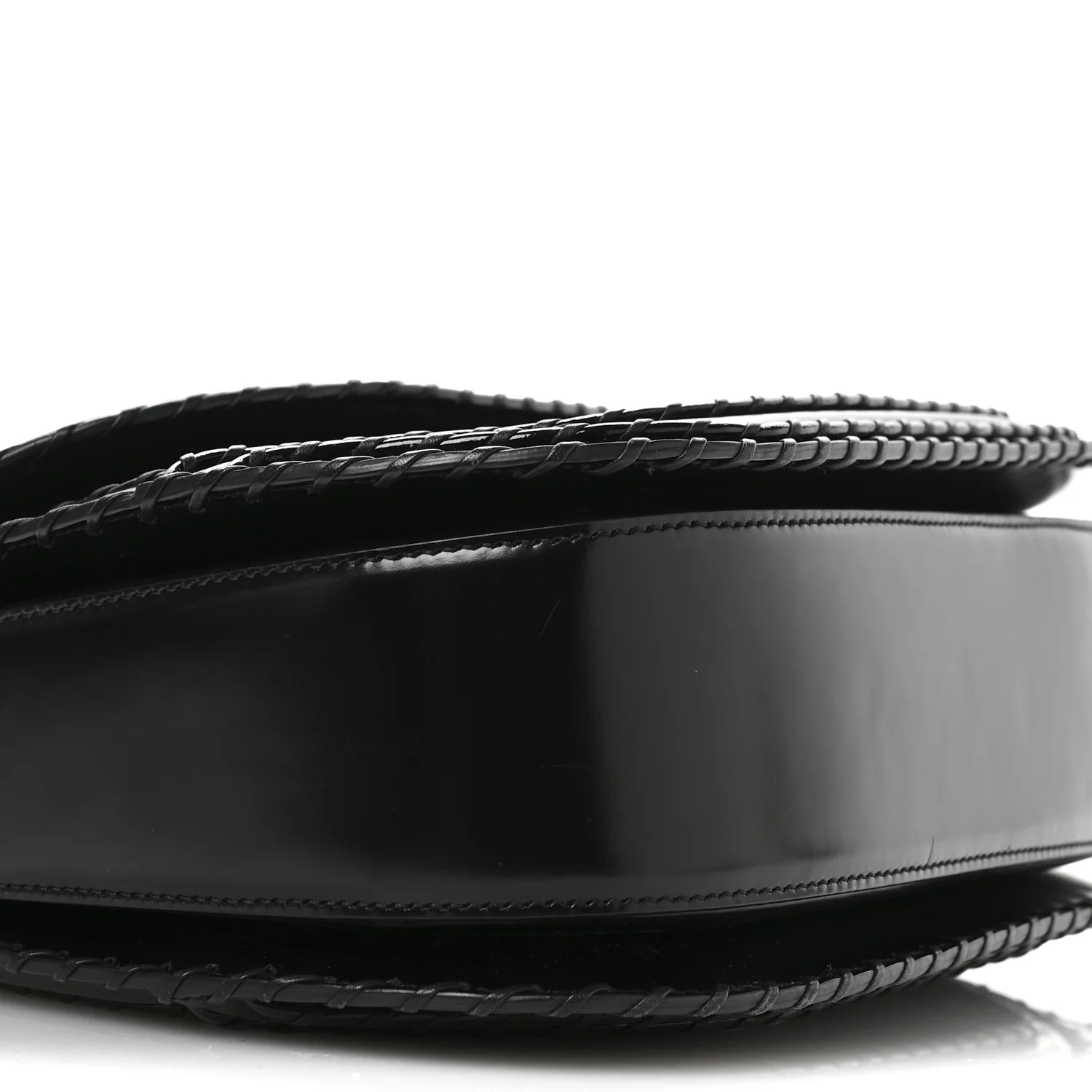Pony Hair New Bamboo Medium Top Handle Bag Black - Top Club