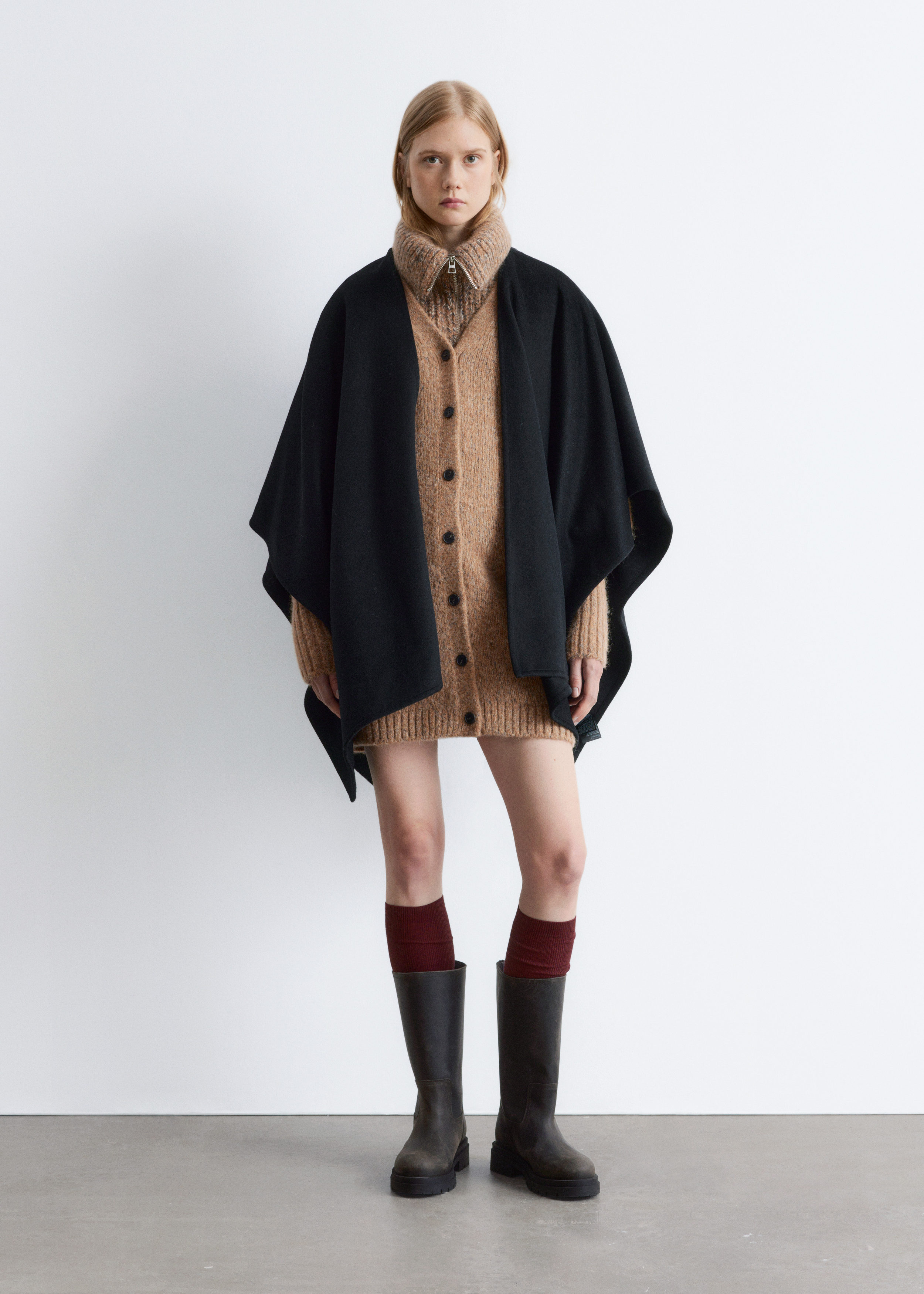& Other Stories WOOL CAPE