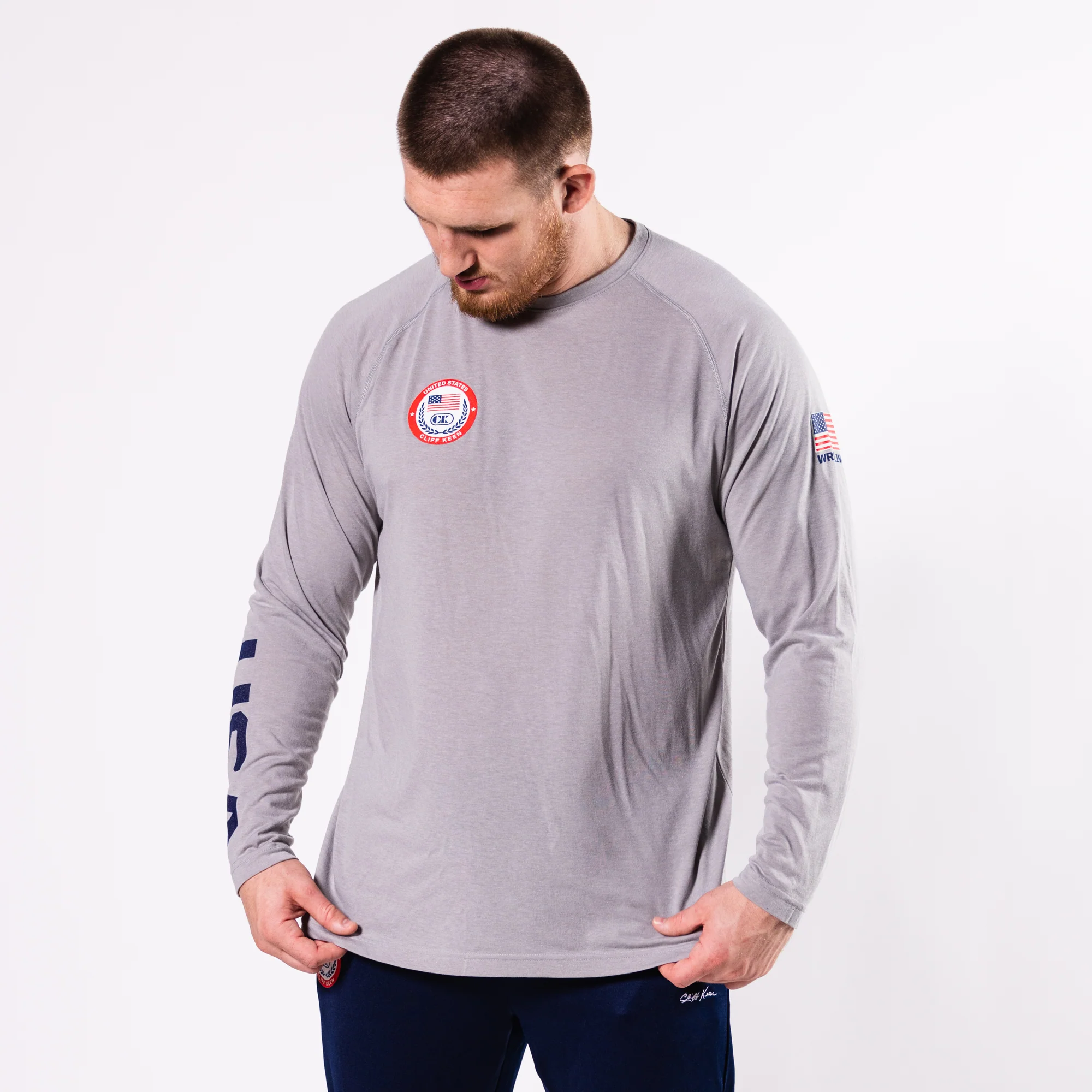 USA Long Sleeve Tee - MoB Apparel