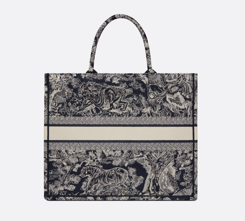 D Medium Book Tote size : 36 x 27.5 x 16.5 cm - Top Club