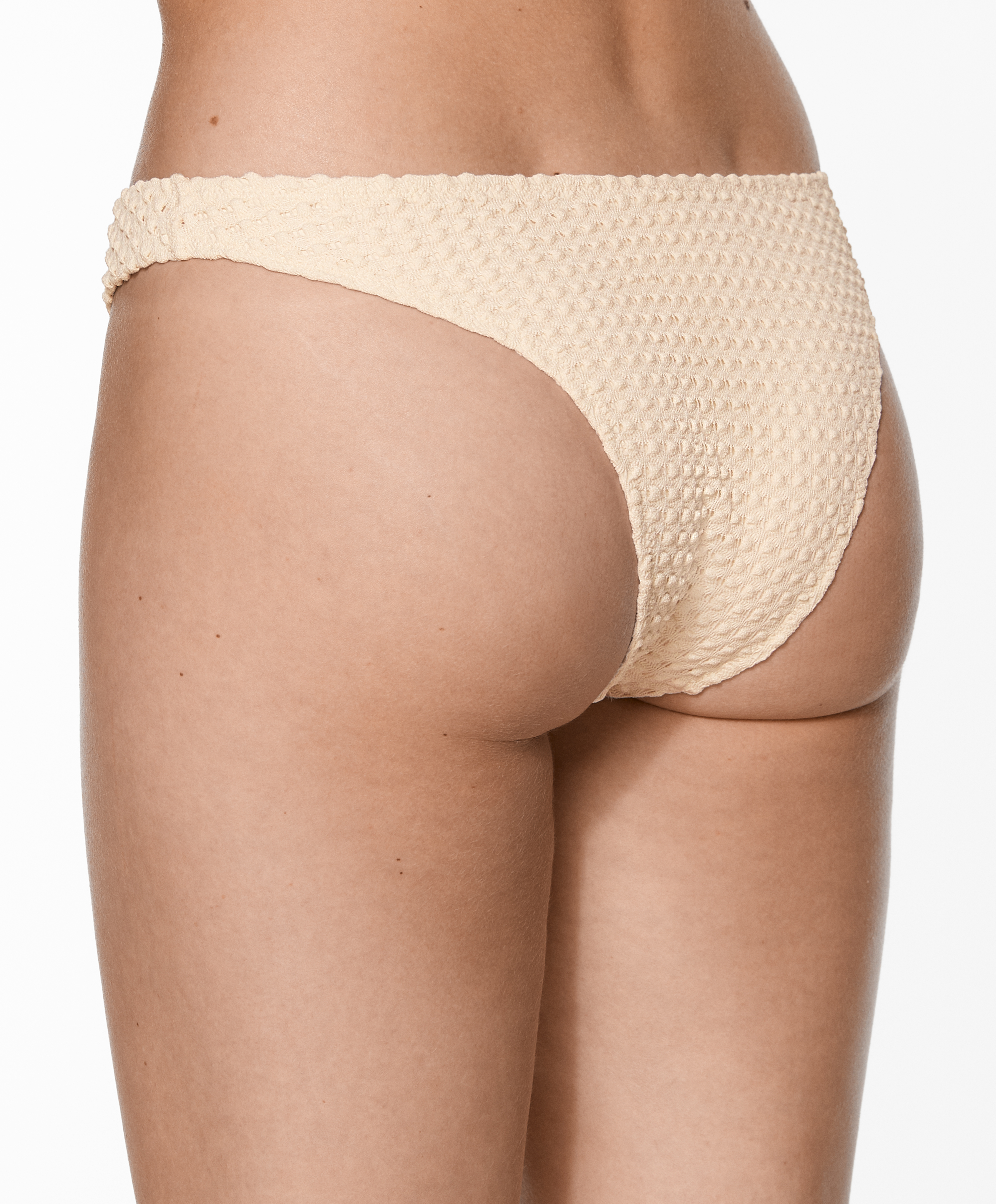 OYSHO Bubble textured medium-coverage bikini briefs