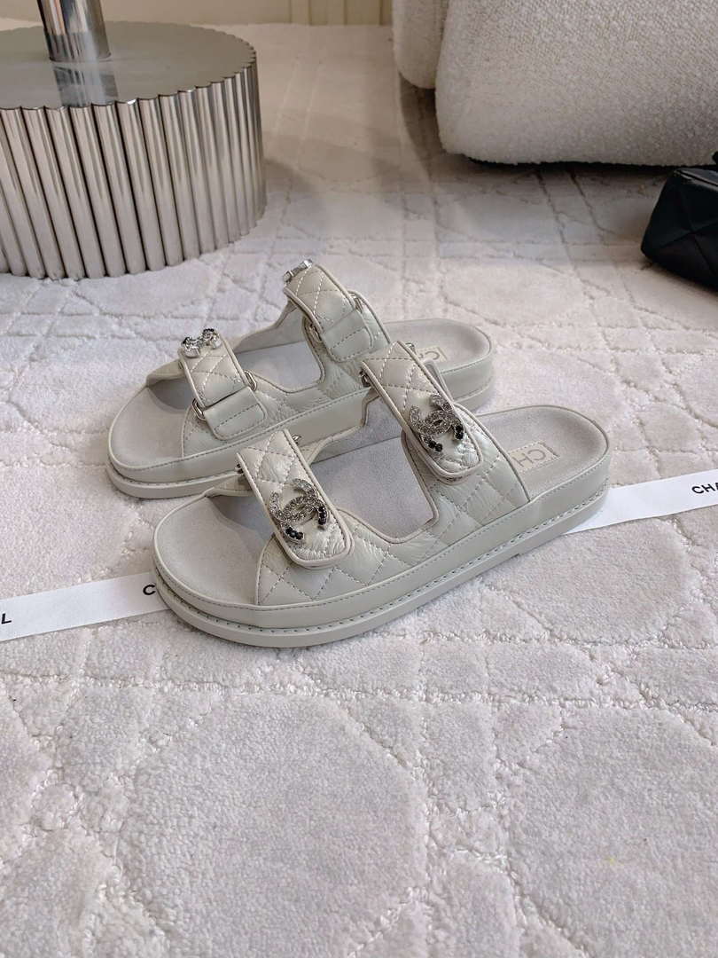 Chanel Women's Velcro Sandals Fashion Shoes C93423 - Sneaker Replica Workshop