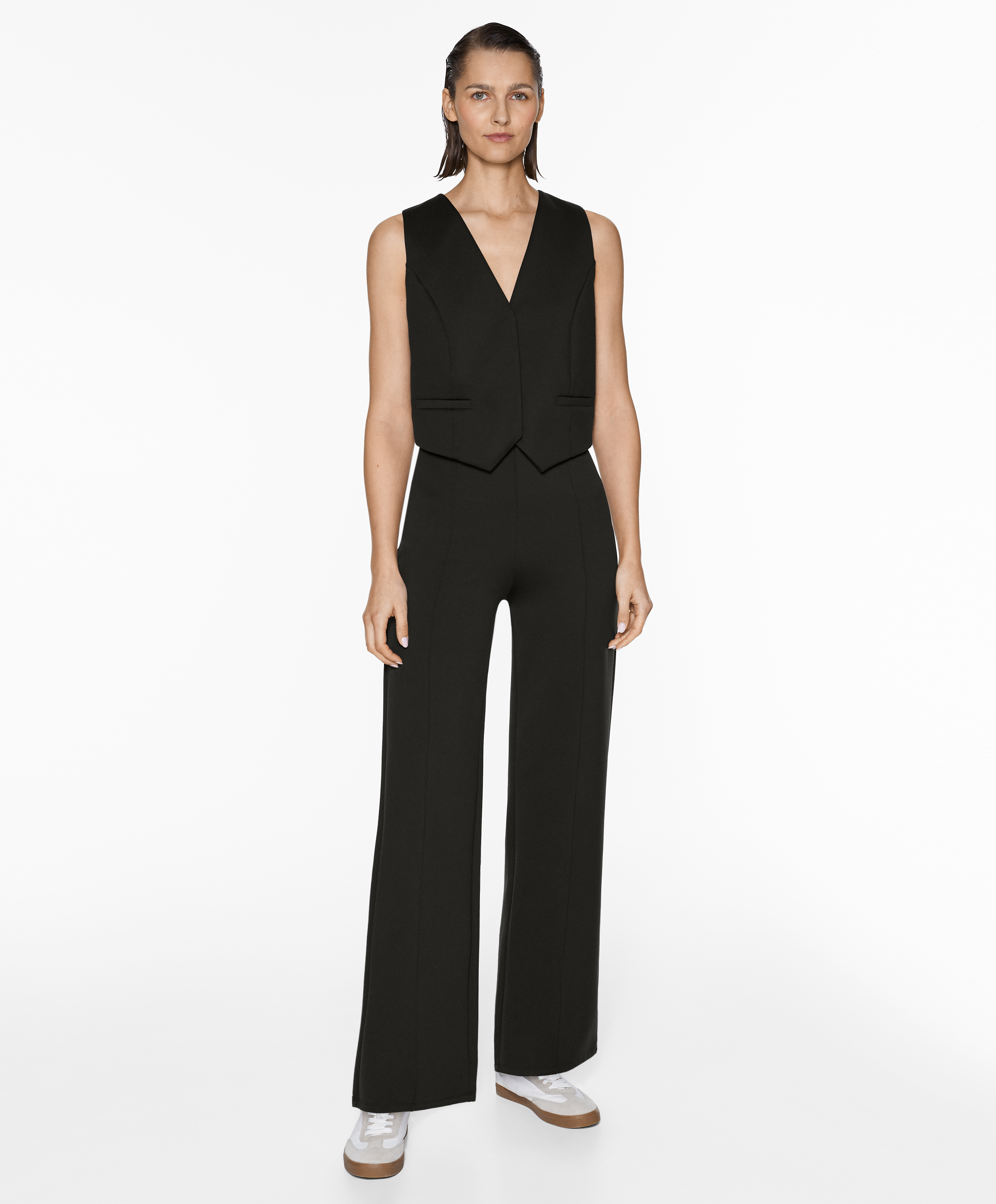 OYSHO Neoprene-effect waistcoat