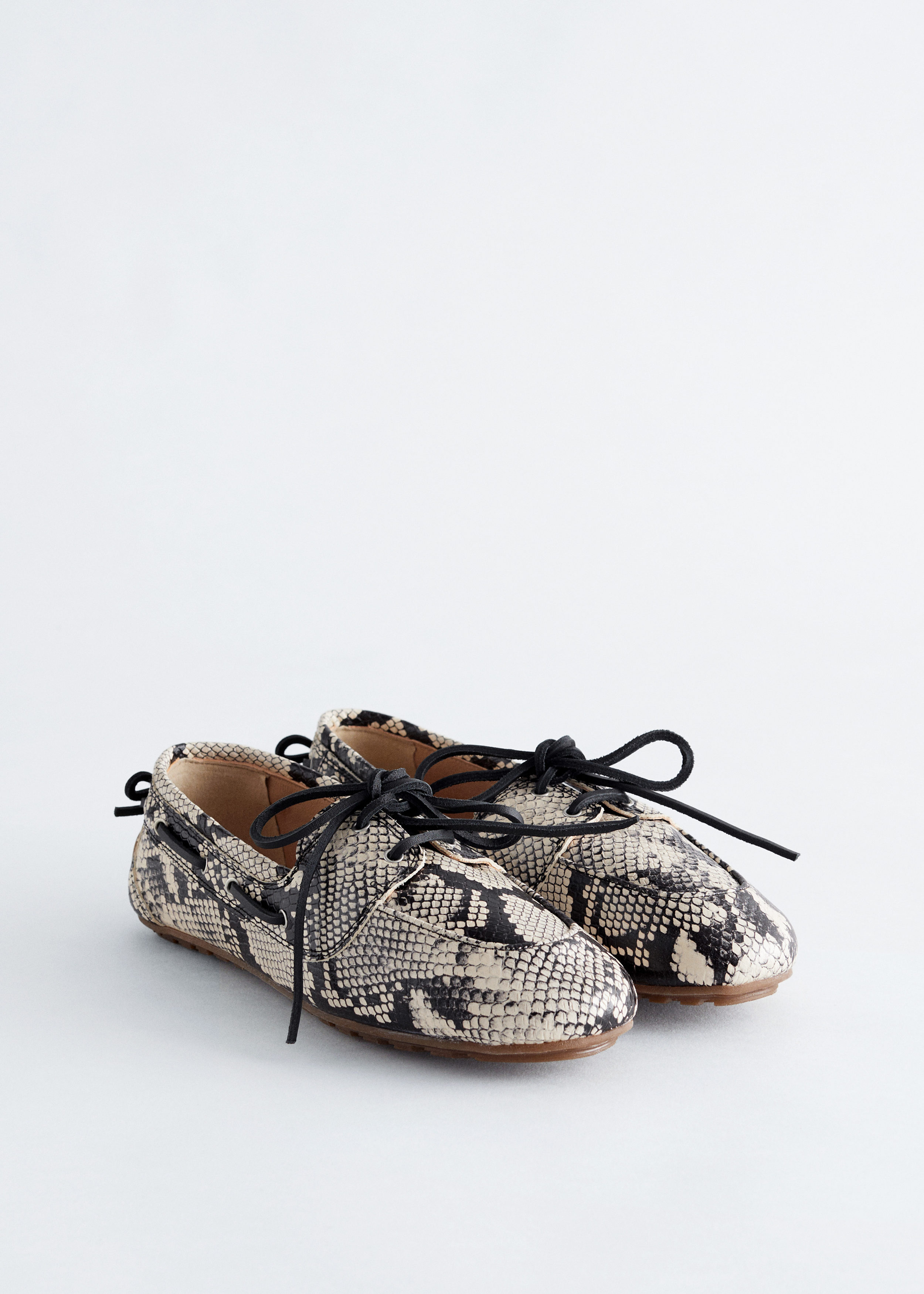 & Other Stories LEATHER BOAT SHOES