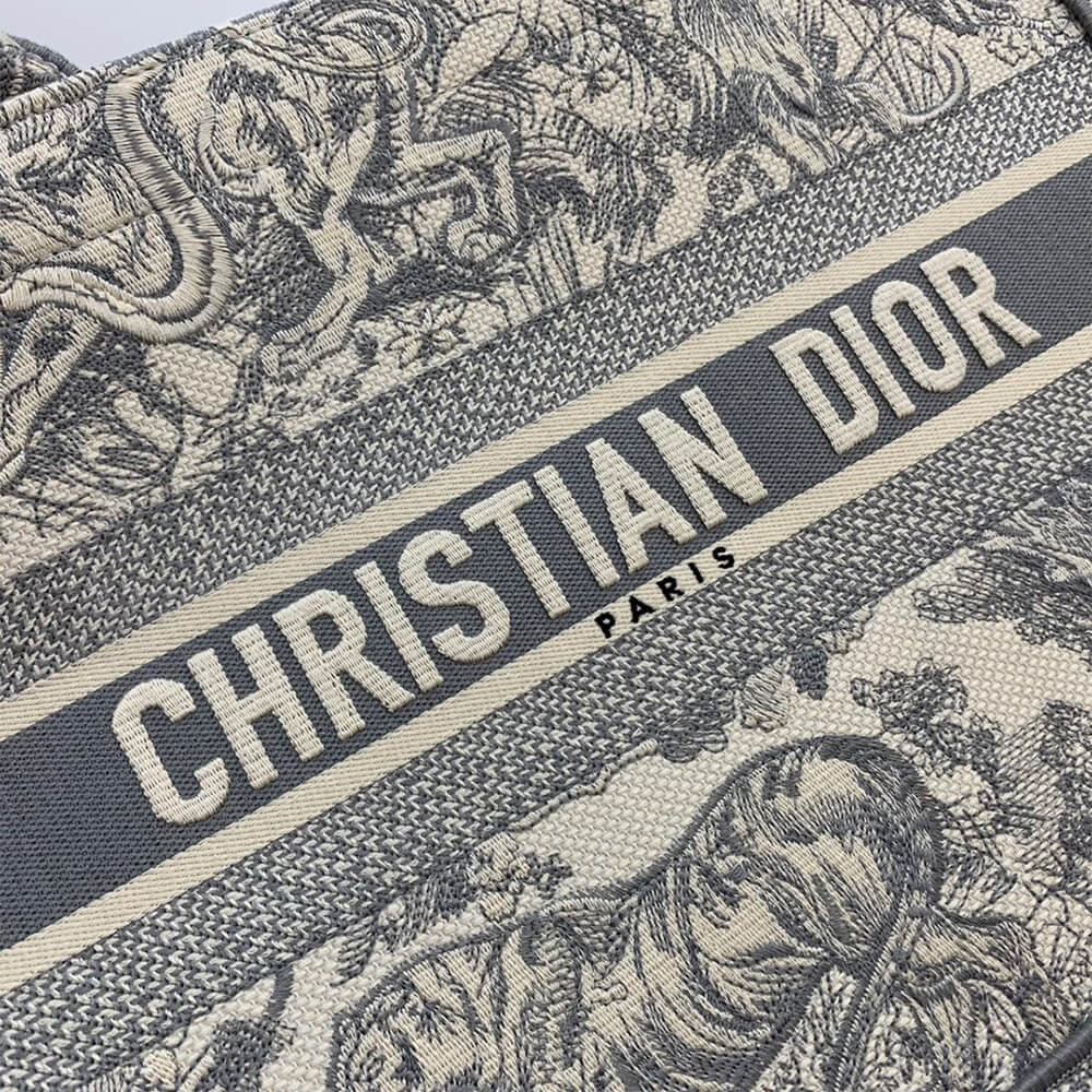 SMALL DIOR BOOK TOTE - Top Club