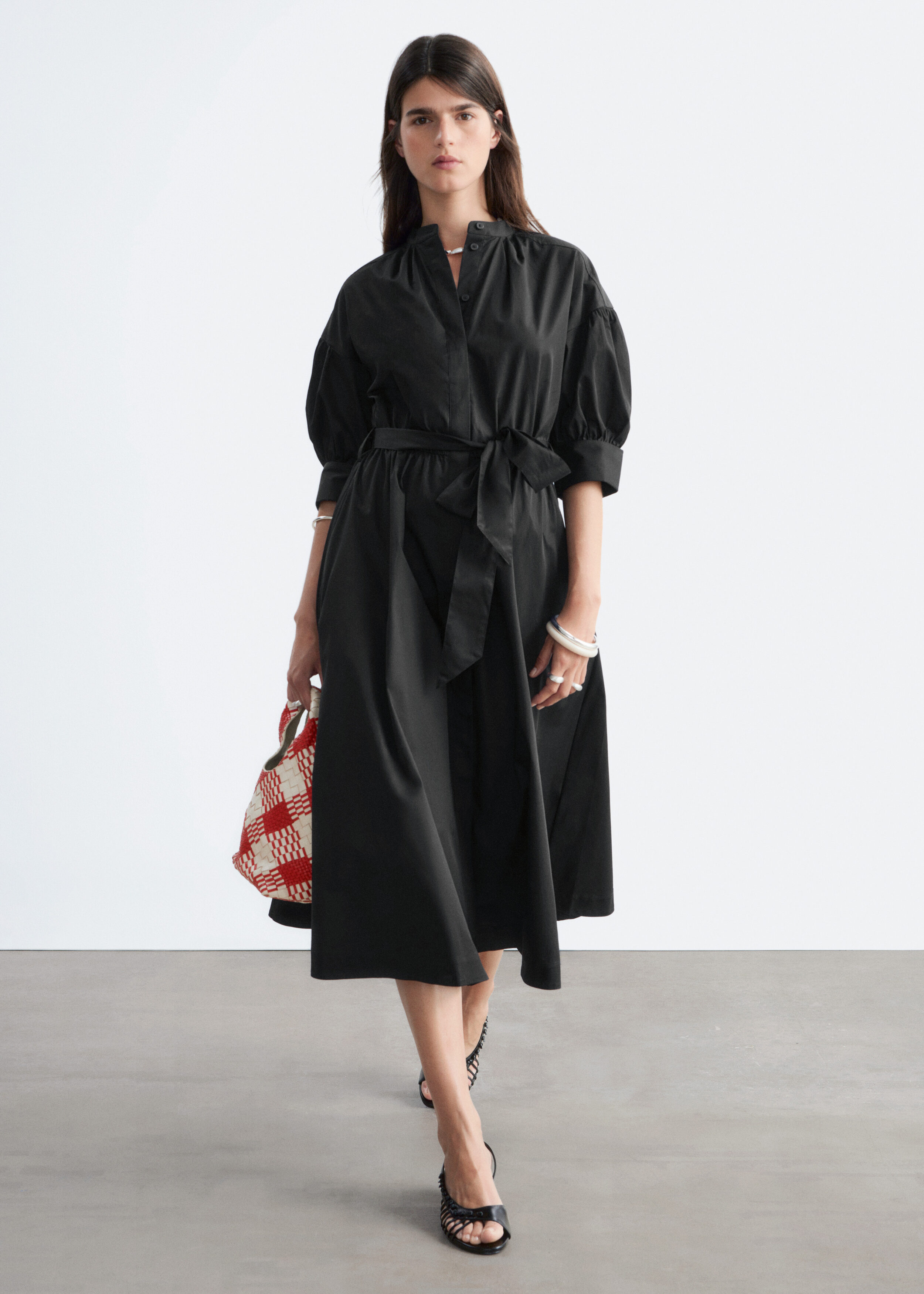 & Other Stories COTTON MAXI DRESS