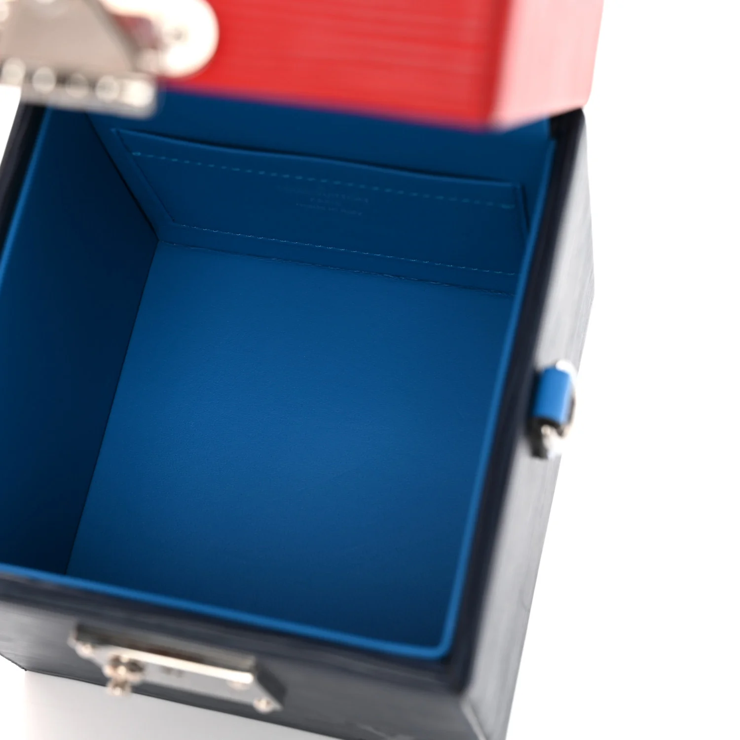 Epi Bleecker Box Indigo Coquelicot - Top Club
