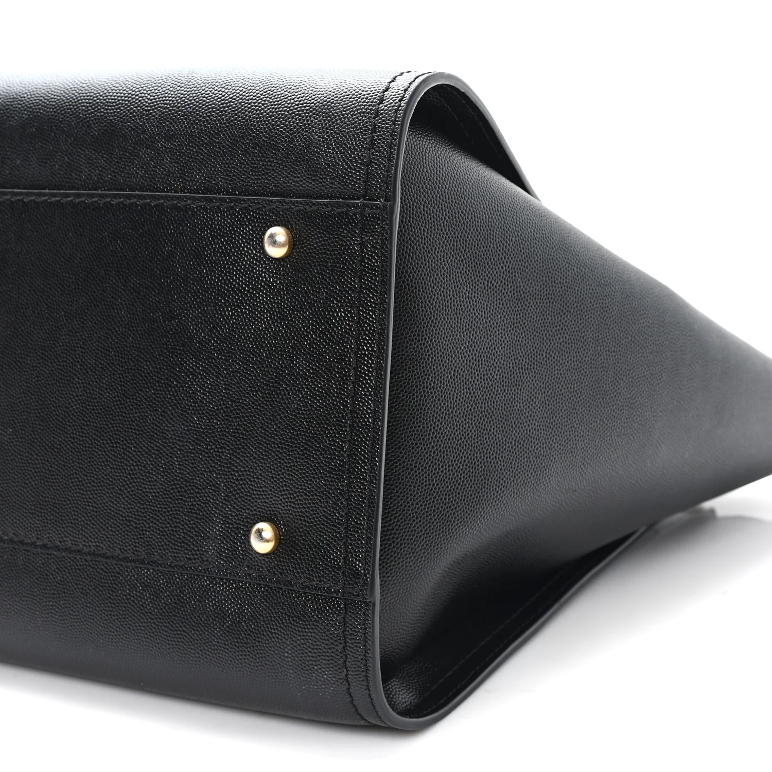 Caviar Medium Studded Deauville Tote Black - Top Club