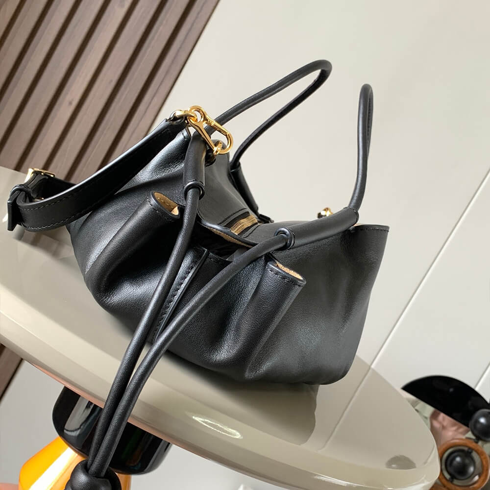 Loewe Small Paseo bag in shiny nappa calfskin(high-end grade) - Top Club