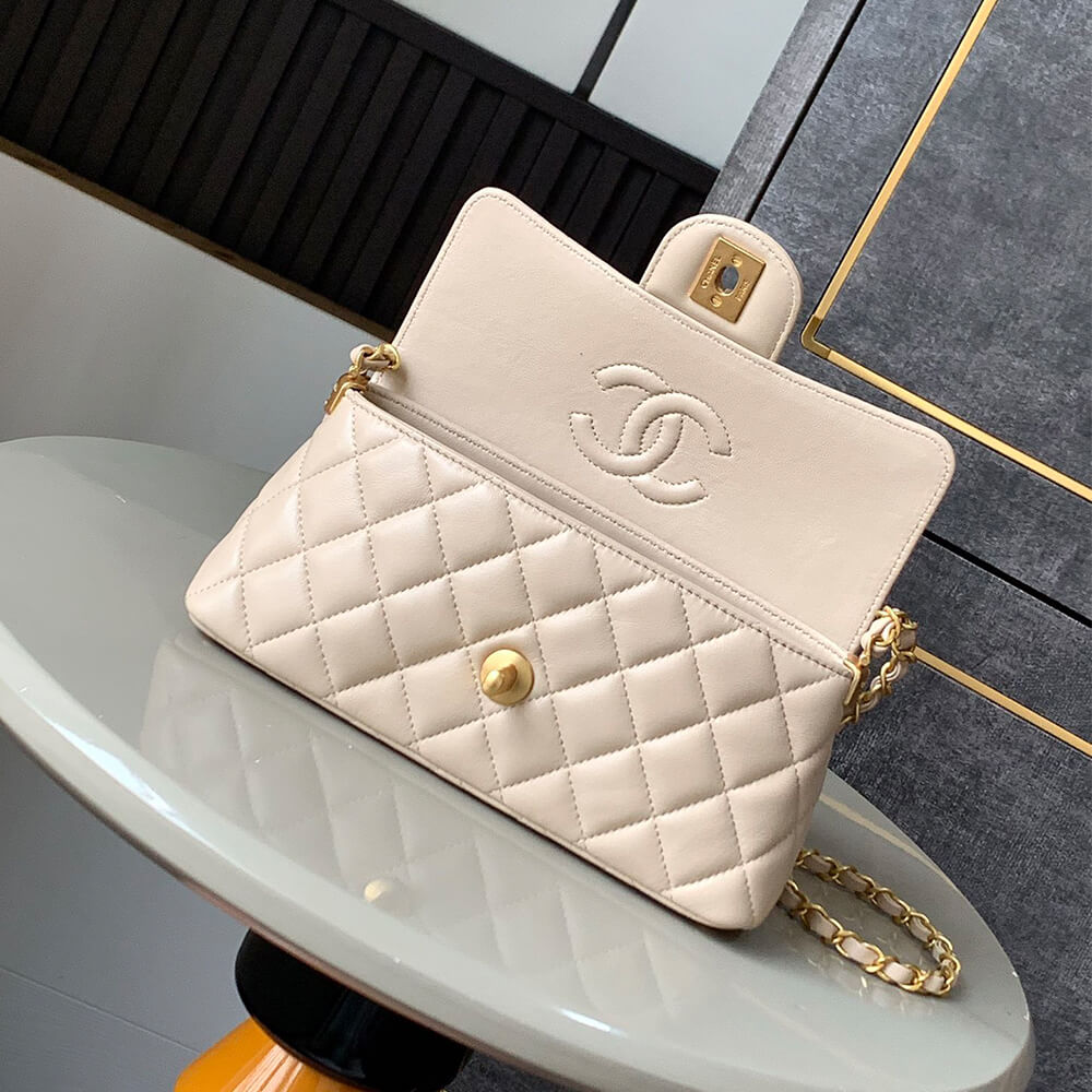 CHANEL Mini Flap Bag with Top Handle(HIGH-END GRADE) - Top Club