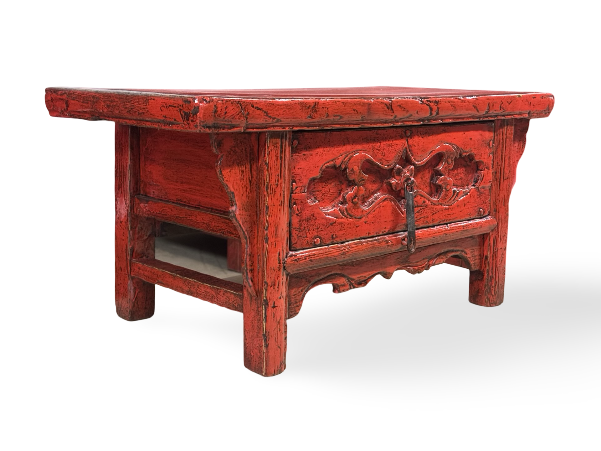 Spaanse tafel rood uniek lak Spaans tafel rood uniek lak
