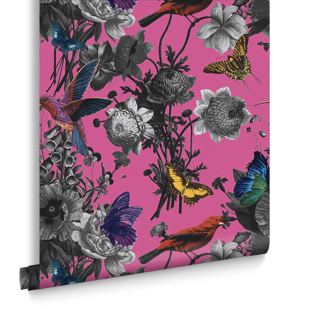 Graham & Brown  vliesbehang  Jardin Magenta Graham & Brown  vliesbehang  Jardin Magenta