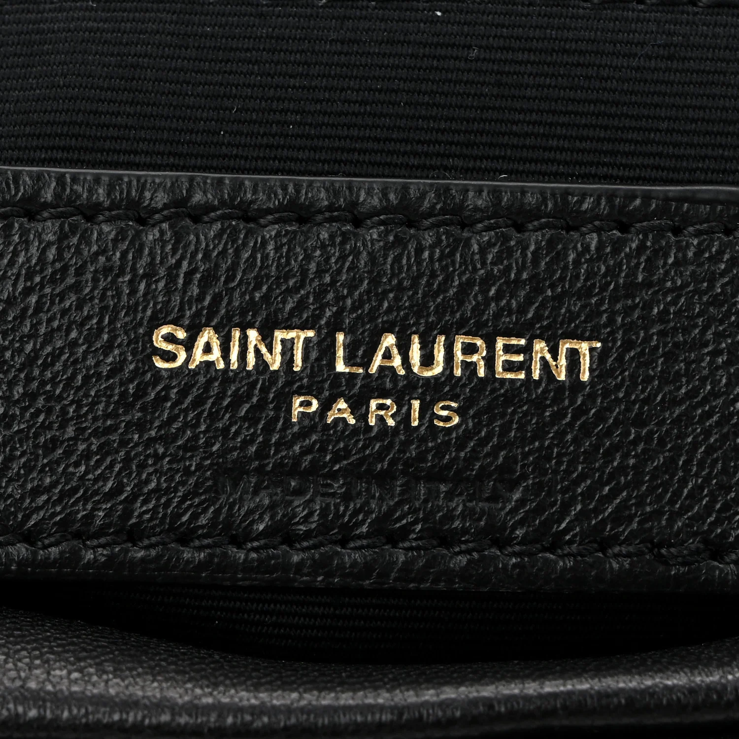 Lambskin Quilted Medium Loulou Puffer Monogram Chain Satchel Black - Top Club