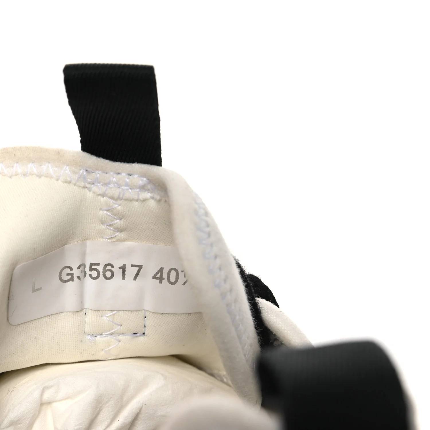 Velvet Calfskin Mixed Fibers CC Sneakers 40.5 Ivory Black - Top Club