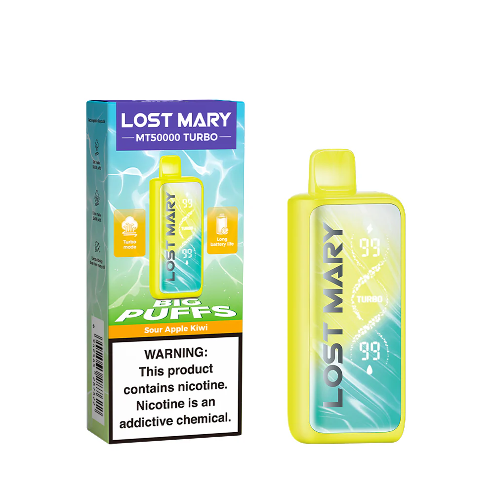 LOST MARY MT50K Turbo Rechargeable Disposable Vape (All Flavours)