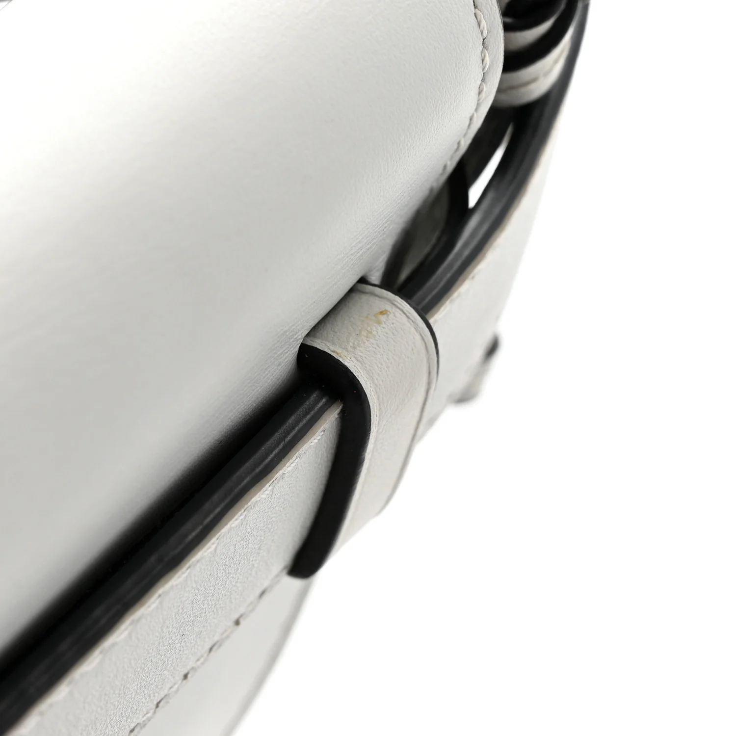 Calfskin Mini Gate Belt Bag Kaolin - Top Club