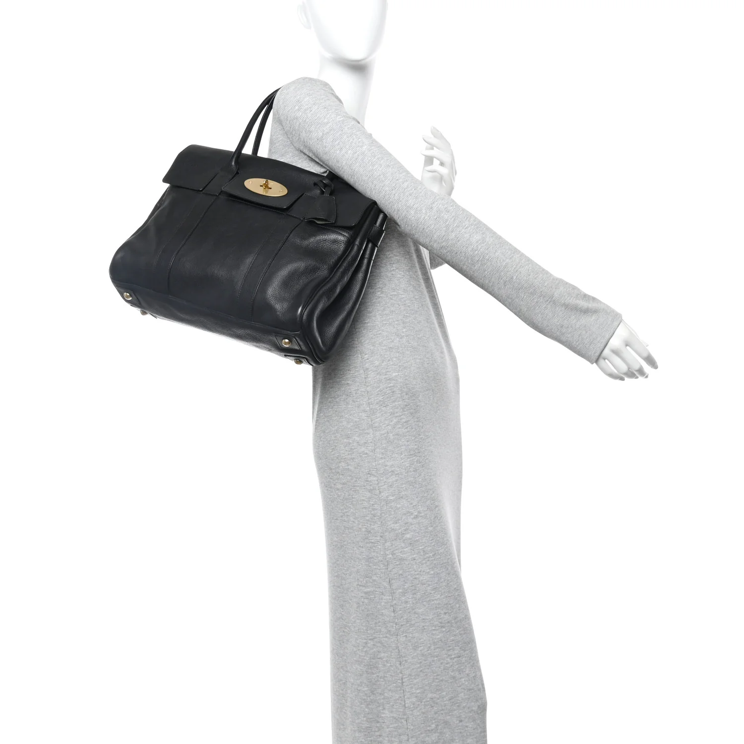 Natural Leather Bayswater Black - Top Club