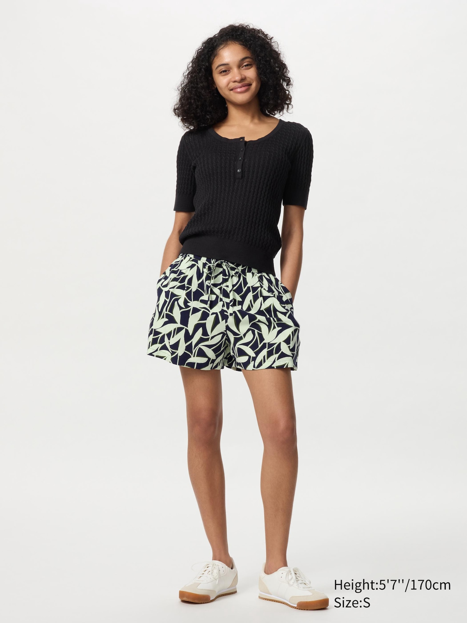 PRINCESSE tam・tam Seersucker Easy Shorts