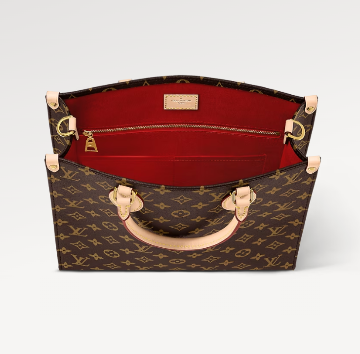Louis Sac Plat Monogram Brown Mediums size : 30*32 cm - Top Club