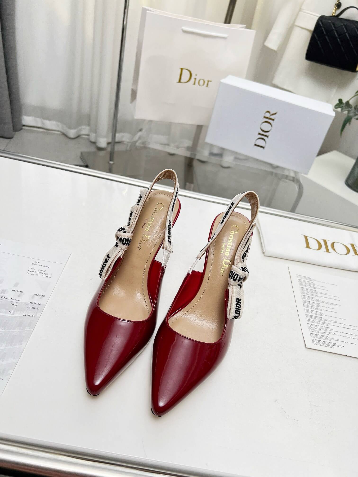 J Adior Slingback Pump - Top Club