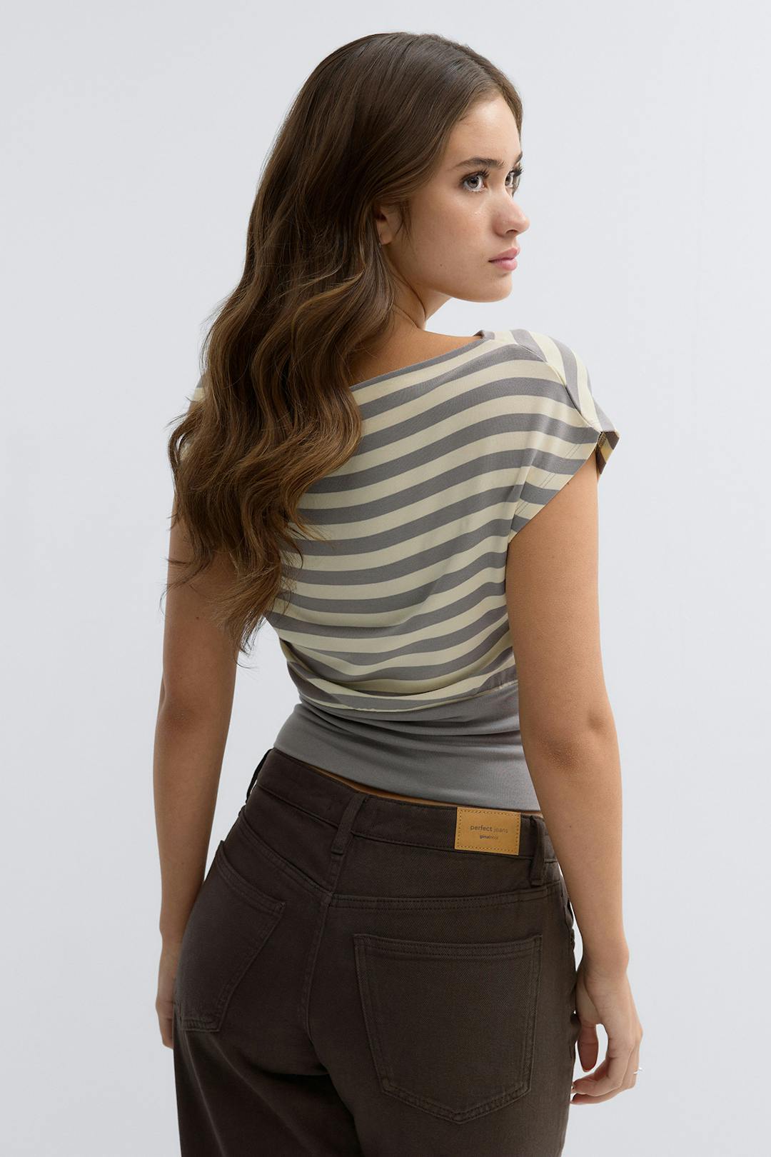 Gina Tricot boatneck top