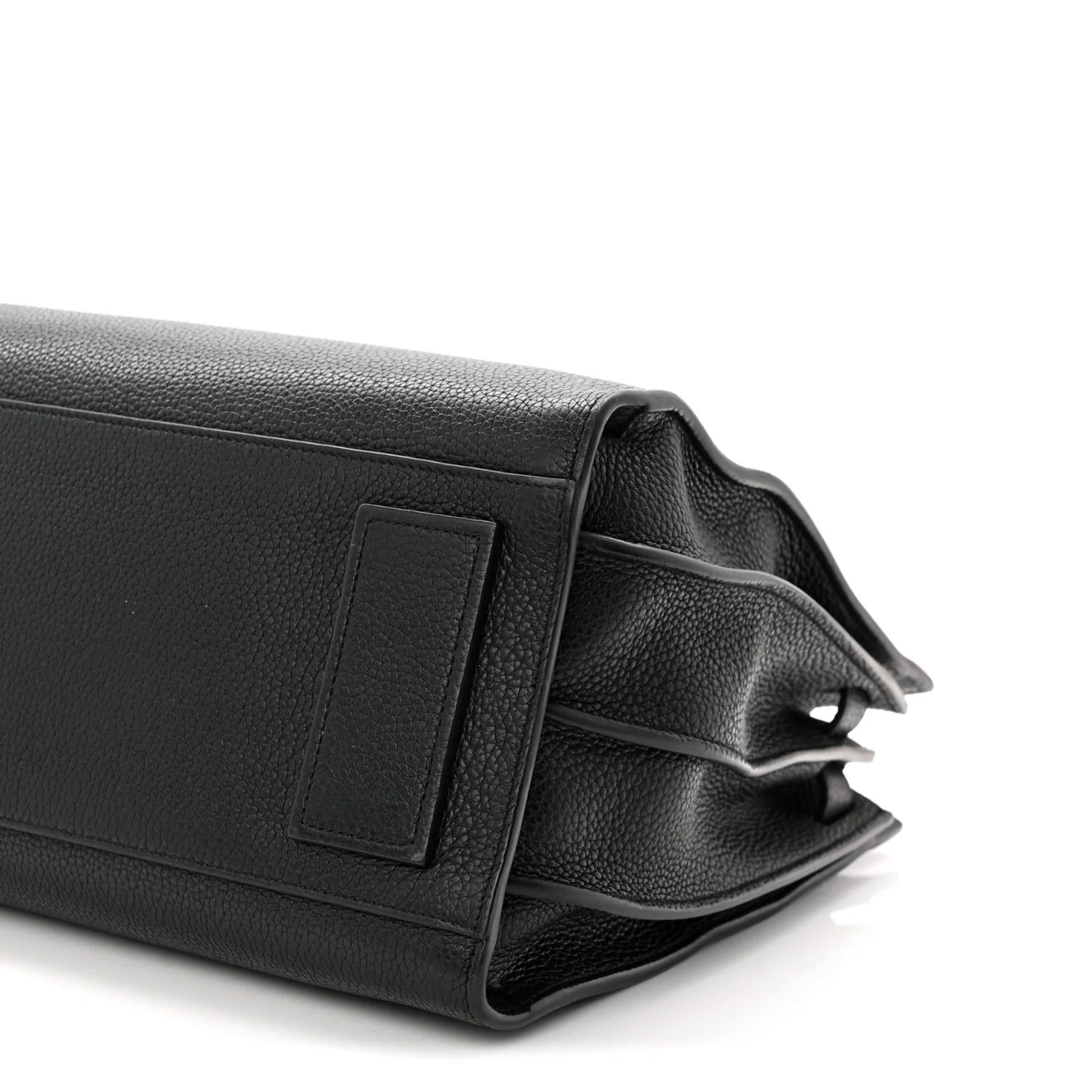 Grained Calfskin Small Supple Sac De Jour Black - Top Club