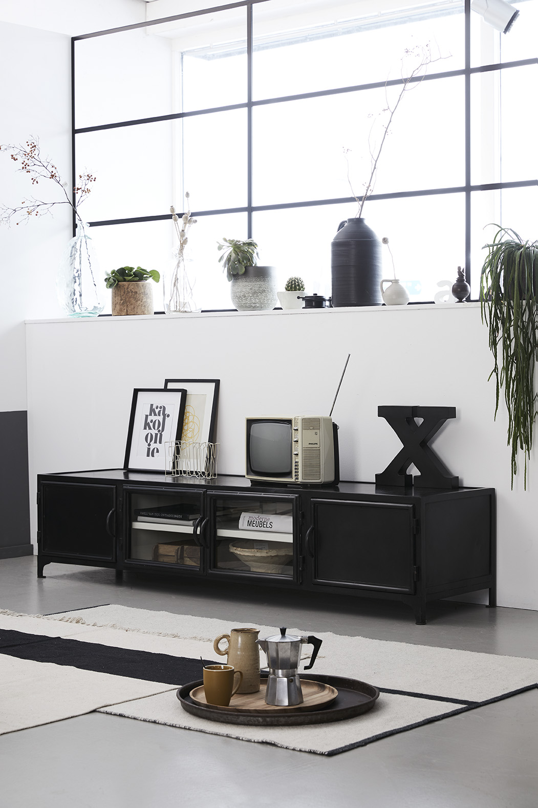 TV Dressoir Glendale Black