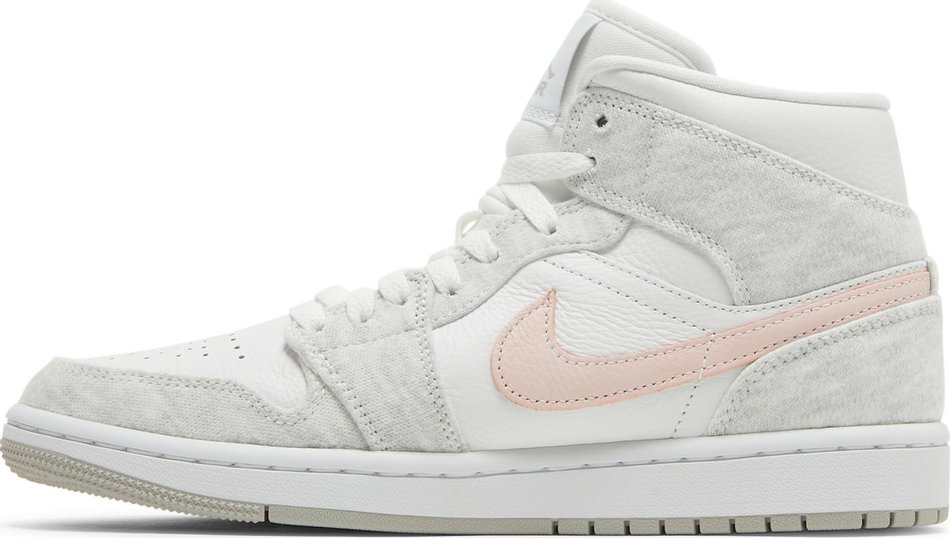 Wmns Air Jordan 1 Mid SE  Light Iron Ore  DN4045-001 - Sneaker Replica Workshop