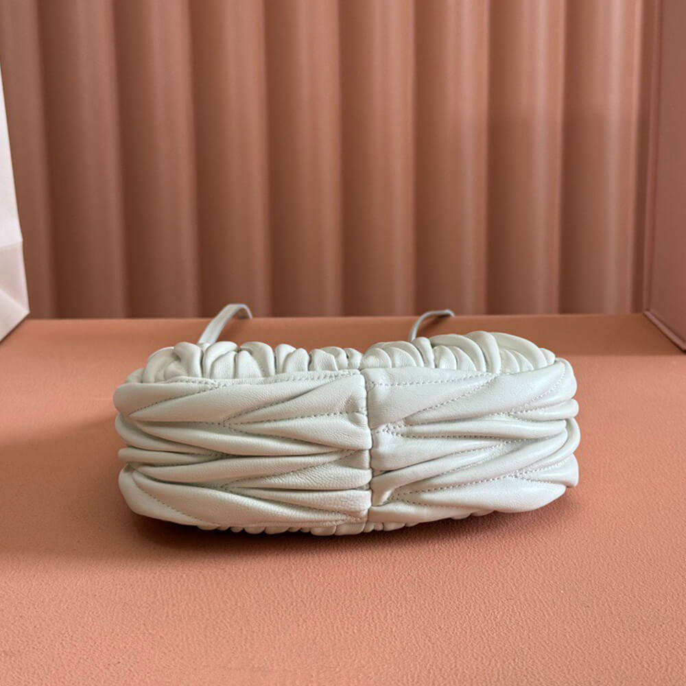 Mini Wander matelasse nappa leather hobo bag(high-end grade) - Top Club