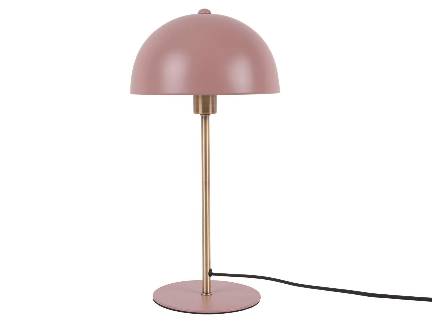 Table lamp Bonnet metal faded pink