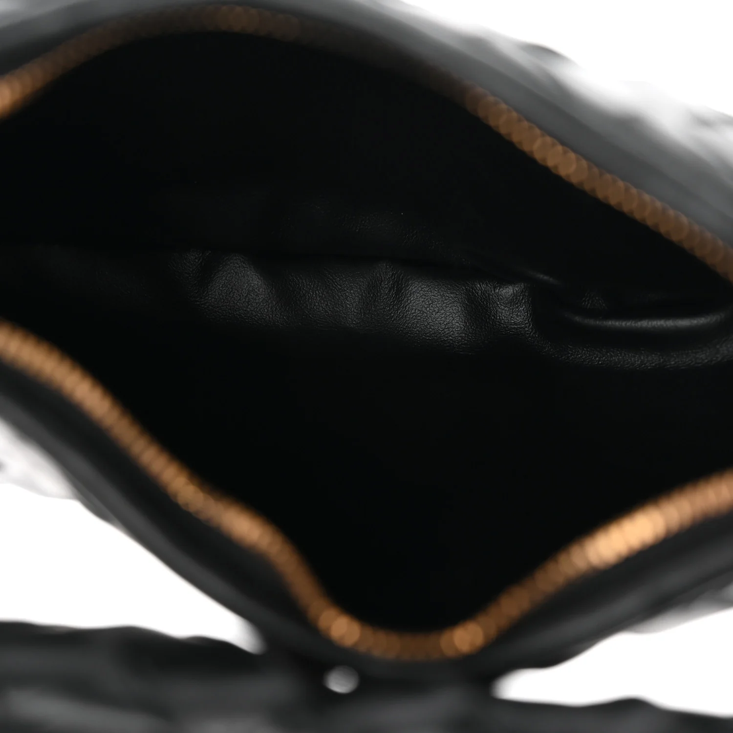 Nappa Intrecciato Small Gemelli Black - Top Club