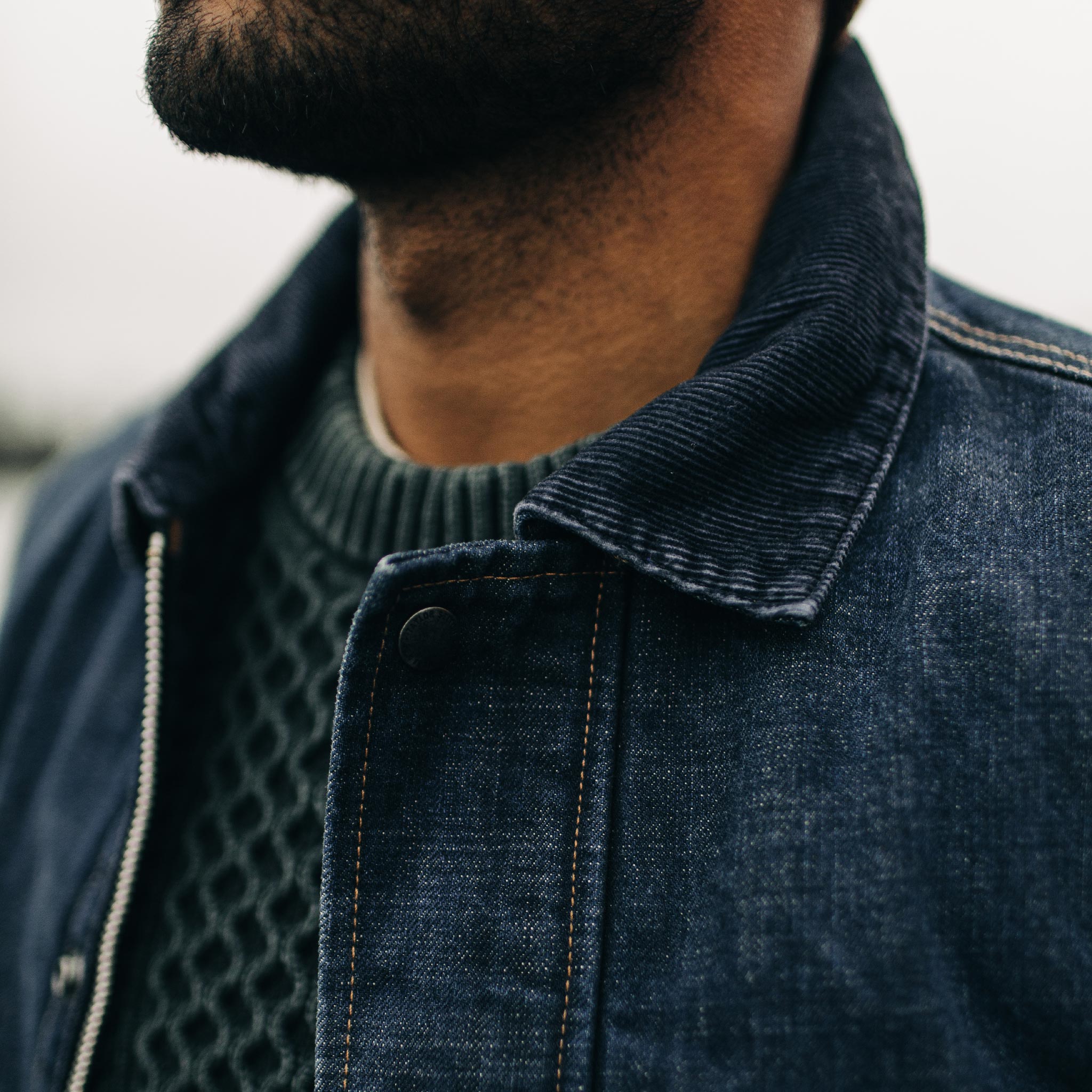 The Workhorse Jacket in Marlowe Wash Denim