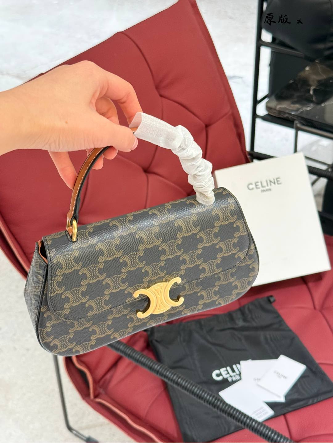 Ce new arrival TEENLOLA handle case bag size: 22*11*5cm - Top Club