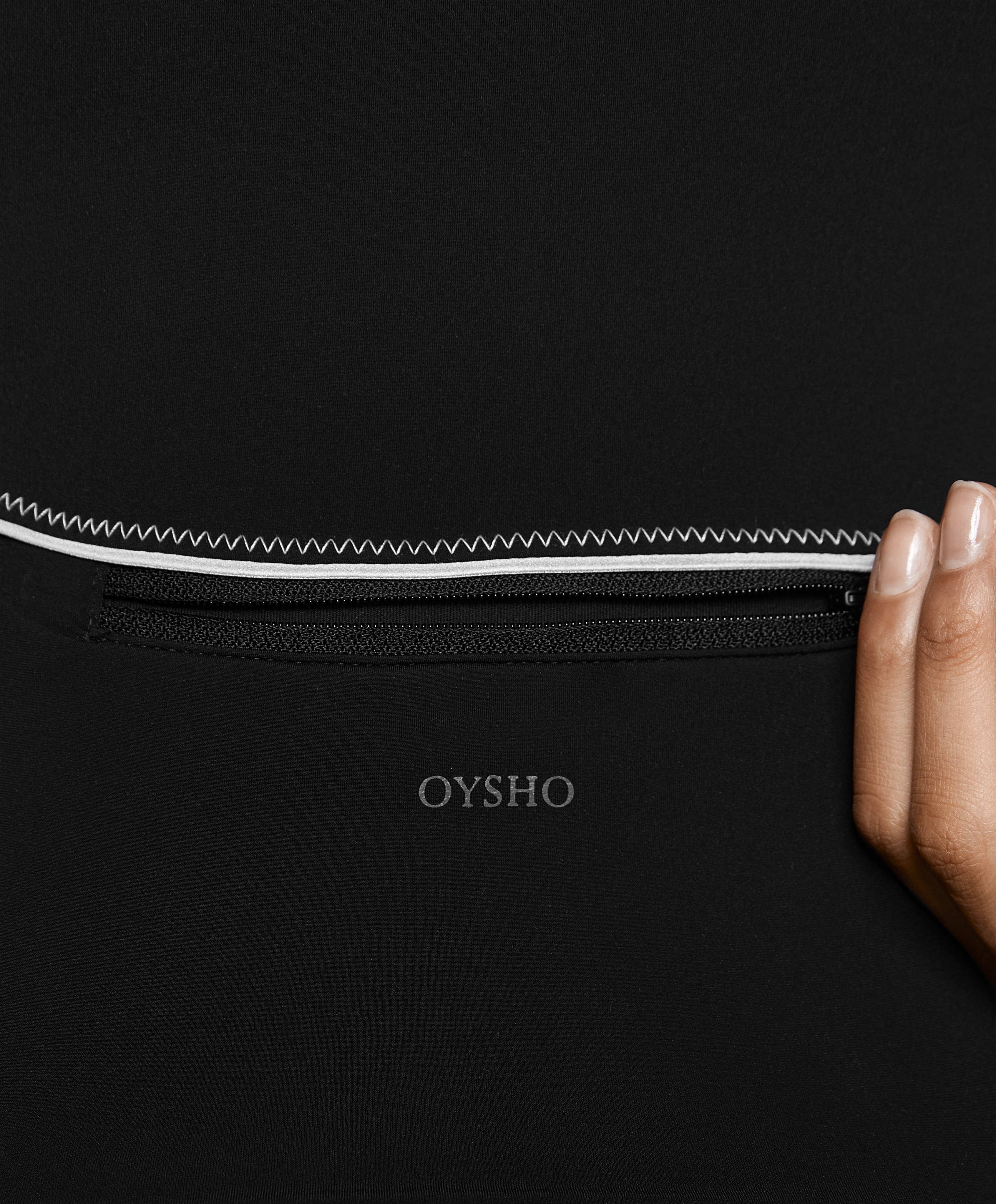 OYSHO Panel detail technical jacket for running