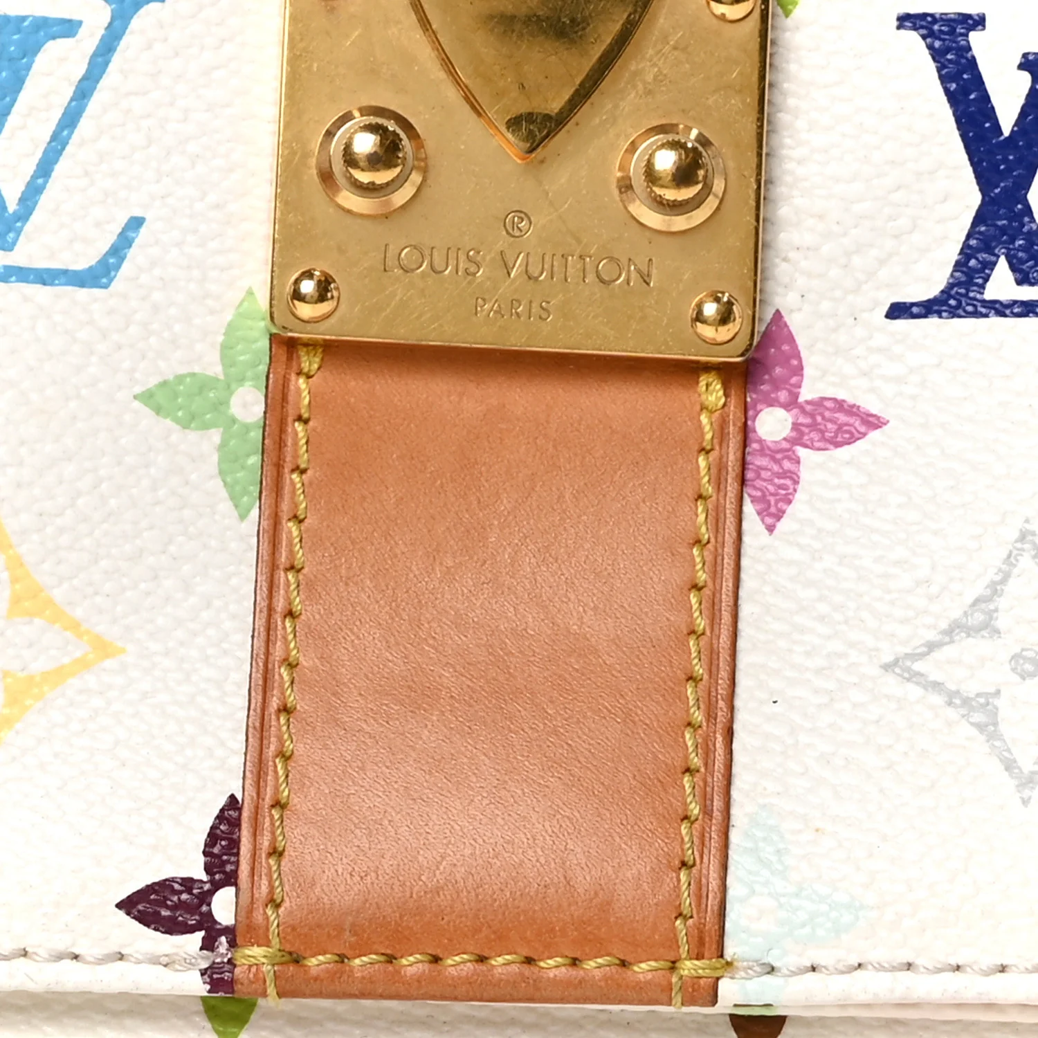Monogram Multicolor Speedy 30 White - Top Club