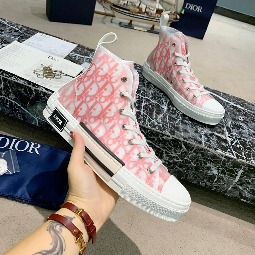 DIOR B23 High-Top Sneakers Dior Oblique - Top Club