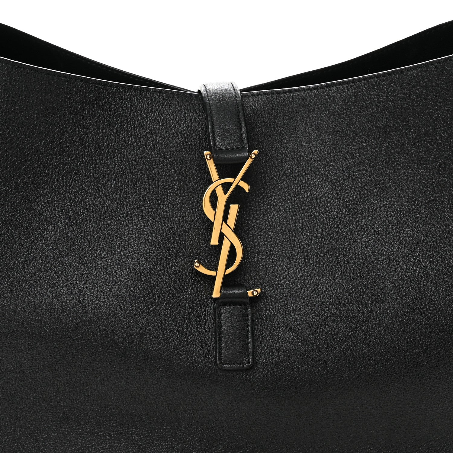 Supple Calfskin Large Le 5 A 7 Soft Hobo Black - Top Club