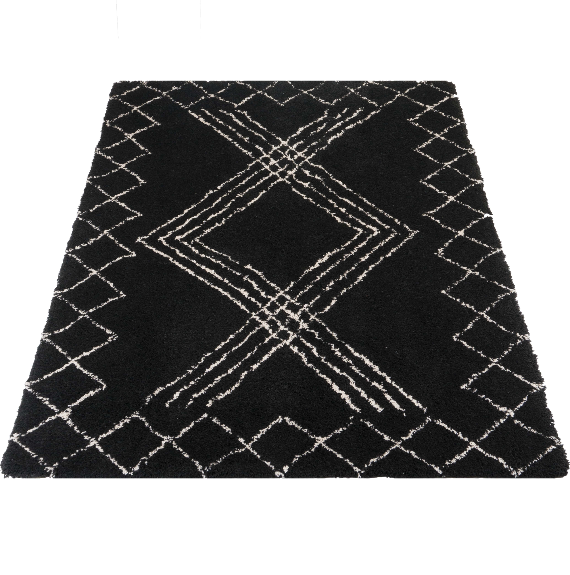 Vloerkleed Jim Black 160x230 160x230 cm