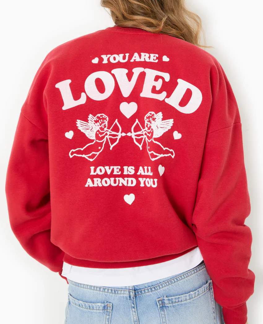 Pimkie Sweat oversize avec print poitrine et dos